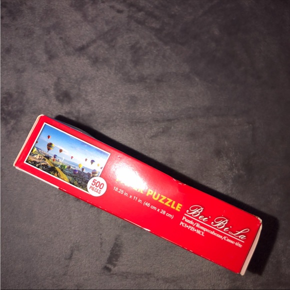 Bei Bi La 500 Piece Paper Puzzle/Turkey Cappadocia Colorful Hot Air Balloon - Picture 4 of 16